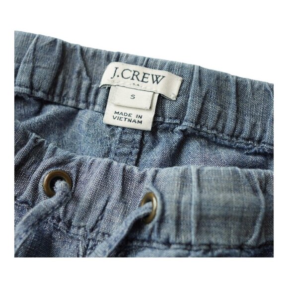 EUC J.CREW Denim Pull String Size‎ S Shorts - Picture 3 of 5